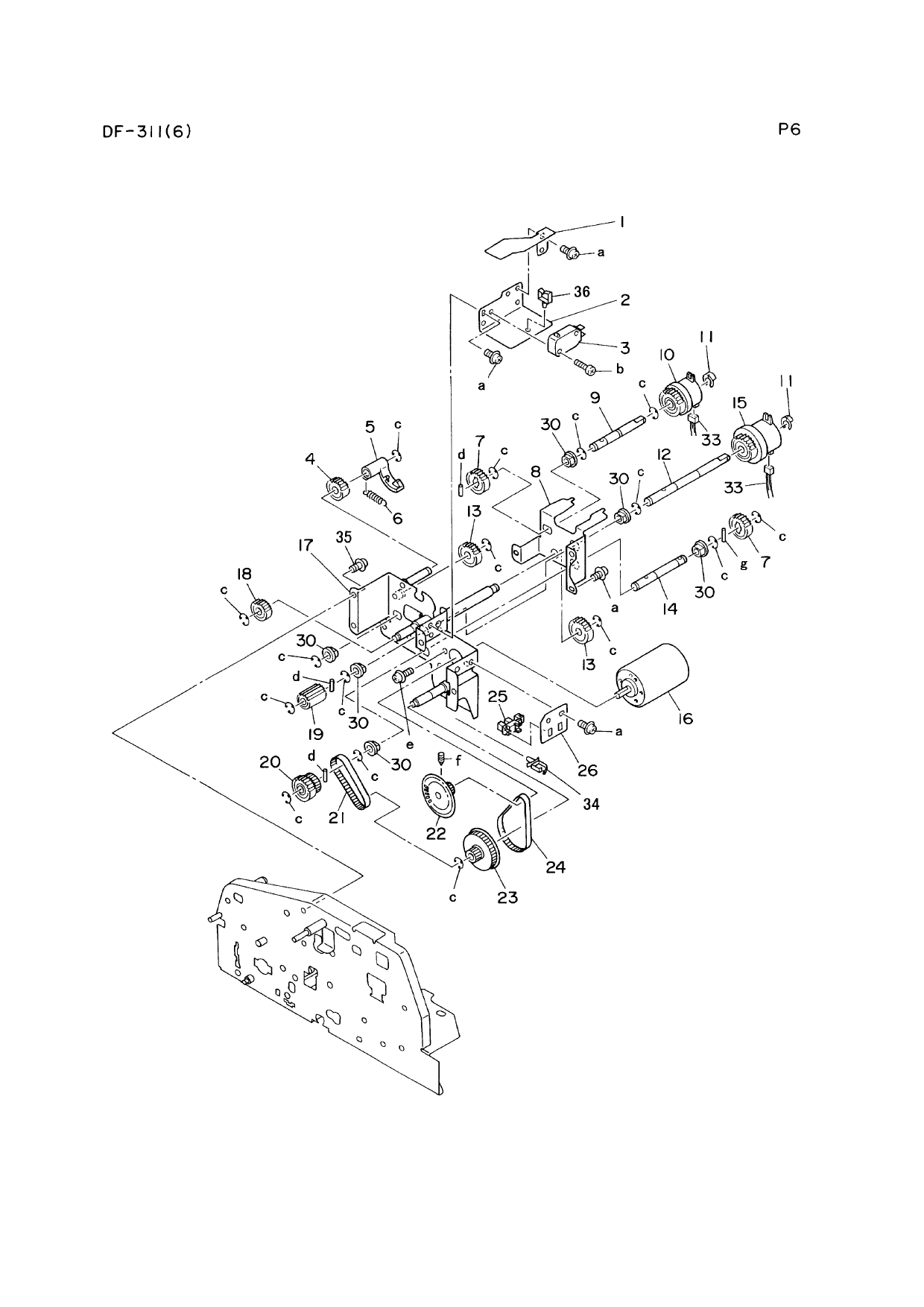 Konica-Minolta Options DF-311 Parts Manual-3